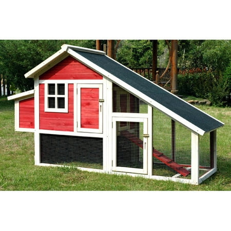 Merry Products Pet Proposal Habitat Chicken Coop with Nesting Box