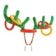 thumbnail image 4 of Juego de lanzamiento de aros, juego de cuerno inflable de venado, accesorios resistentes para fiestas, juegos al aire libre para diversión Navidad verde, 4 of 9
