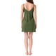 thumbnail image 3 of Noche de inspiración para mujeres, camisón sin mangas, vestido sexy de malla con escote en V, lencería sin espalda, camisa de noche 2XL verde ejército, 3 of 6