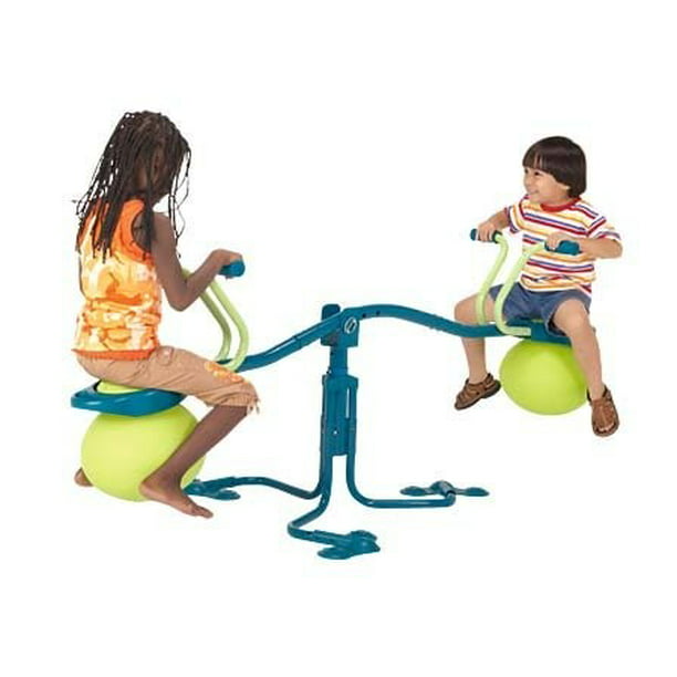 TP Activity Spiro Hop Bouncer Teeter Totter - Teeter Totter Playset That  Spins 360Â° - Holds up to 75 lbs per Seat, Green/Lime (TP749) - Walmart.com