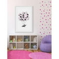 thumbnail image 2 of Marmont Hill "Pink Balloon Moose" by Katarina Snygg Framed Painting Print, 2 of 2