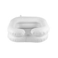 SWYAN Inflatable Portable Bed Shampoo Hair Washing Basin Foot Pump