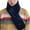 Navy, variant on Idoravan Womens Heated Scarf Smart USB Charging Neck And Shoulder Winter Cold Protection And Warm Heating Men And Women Scarf