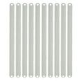 thumbnail image 2 of 10 Pack Plastic Drawer Slides Replacement Draw Rail Runners 235mm Smooth Quiet Cabinet Hardware for Home Improvement Furniture Drawers White Black Brown, 2 of 10