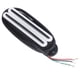 thumbnail image 3 of Pastilla Humbucker de doble carril caliente 11K, imán cerámico ABS, accesorios para guitarra eléctrica, carril blanco y negro, 3 of 14