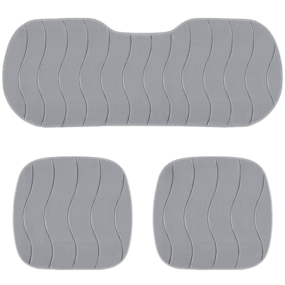 TACILIP 3 Pcs Car Seat Cover Full Set Car Front Seat Covers and Rear Benches Cover Originals Winter and Warm for Automotive SUV Truck and Van Full Size Winter Set Room Decor, Gifts for Him