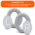 thumbnail image 5 of Almohadillas de repuesto mejoradas para auriculares con cancelación de ruido Bose 700 (NC700) - Cuero sintético más suave (plateado), 5 of 5