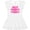 AA-White, variant on Inktastic Great Grandpa's Girl Granddaughter Gift Girls Toddler Dress