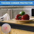 thumbnail image 4 of Protector de esquina Heonay Peel and Stick de 7 cm x 12 m, negro, 4 of 6