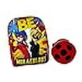 thumbnail image 3 of United Pacific Designs OUBL: Miraculous Ladybug 16" Backpack with Round Lunch Bag, Red, Large, 3 of 4