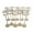 JM00840, variant on 1 Set Round Shaped Base Wooden Table Number for Weddings Receptions, Banquets, Parties, Gatherings, Restaurants, Hotels