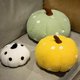 thumbnail image 5 of Almohada de peluche con forma de lunares, decoración de calabaza de peluche para Halloween, Acción de Gracias, color amarillo A (20 cm), muñeca de poliéster Plertrvy Clearance, (almohada de calabaza, 5 of 8