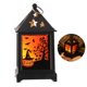 thumbnail image 2 of Lámpara De Linterna De Halloween Luz De Decoración De Halloween Retro Luz De Vela Sin Llama Luz Colgante Alimentada Por Batería Para El Hogar Jardín Fiesta Paisaje Mercado Castillo / Calabaza Vogacara HA026596-03, 2 of 7