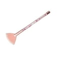 thumbnail image 3 of Fan Makeup Brush Eyeshadow Foundation Brush Durable Softly Touch Your Face Professional Blush Brush Face Highlighting Brush Women Girlfriend Pink, 3 of 9