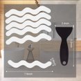 thumbnail image 2 of Injueey Paquete de 24 pegatinas para ducha de bañera, tira de agarre autoadhesiva antideslizante en forma de S, cinta para el suelo del baño del baño Juegos de accesorios de baño Injueey BFH000633-00, 2 of 6