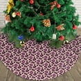 thumbnail image 3 of XMXY Halloween Christmas Tree Skirt, Stylish Leopard Fashion Purple Holiday Party Indoor Decorations Ornaments, 36 Inch, 3 of 5