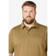 thumbnail image 4 of KingSize Men's Big & Tall Heavyweight Jersey Polo Shirt, 4 of 5