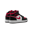 thumbnail image 3 of JORDAN GRADE SCHOOL Air Jordan 1 Mid GS "Alternate Bred Toe" 554725 079 554725 079 from Stadium Goods, 3 of 9