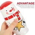 thumbnail image 3 of CNKOO 1 Set Snowman Stacking Dolls Toys Wooden Xmas Russian Nesting Doll Crafts, 3 of 4