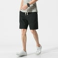 amidoa Men's Shorts 7 Inch Inseam Stylish Fashion Drawstring Elastic