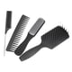 thumbnail image 2 of Juego De Peines Para Cepillos Para El Cabello, Peines Para El Cabello De Agarre Cómodo Que Alivian La Presión Fácil De Desenredar Para Peluquería Para Uso Doméstico ANGGREK Ocean Broad Surfboard Fins, 2 of 8