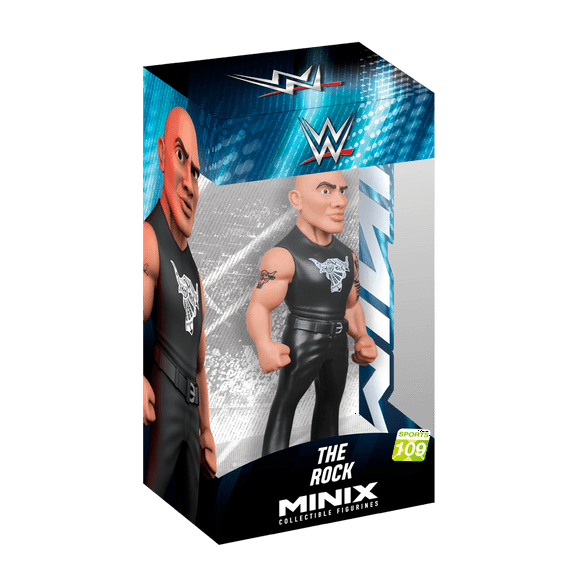 12 cm (4 inch) Minix Collectible Figurine WWE - The Rock