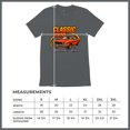 thumbnail image 7 of Vintage Classic 1970 Muscle Car Men's V-Neck T-shirt American Power Legendary V8 Performance, 7 of 7