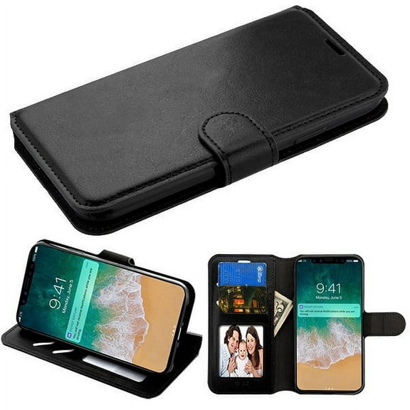 Airium MyJacket Wallet Element Series for Apple iPhone XS Max - Black