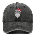 thumbnail image 3 of XIAOCHA Mens Embroidered Washed Baseball Cap Shapeable Brim Farm Ball Hat,Black, 3 of 3