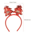 thumbnail image 2 of 3pcs Christmas Headband Xmas Tree Hair Hoop Christmas Headpiece Photo Props, 2 of 8