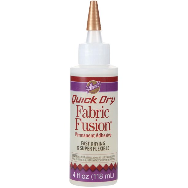 Aleene's® Quick Dry Fabric Fusion 4 fl oz, Dries 5x Faster, Permanent