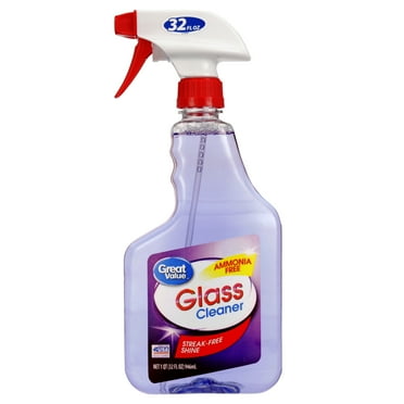 Great Value Ammonia Free Glass Cleaner, 32 fl oz