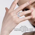 thumbnail image 3 of Smart Ring for Women and Men, Sport Sleep Fitness Rings, Smart Ring Multi Function Monitoring Remote Care IPX8 Waterproof Lightweight Rings with Charging Case, 3 of 7