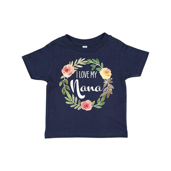 Inktastic I Love my Nana- flower circle Boys or Girls Toddler T-Shirt