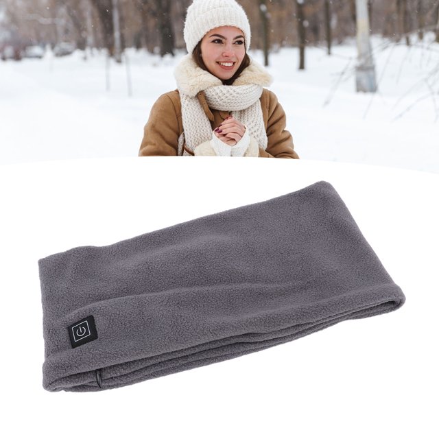 Heated Scarf Electric Heating USB Powered Neck Warmer Winter Outdoor Cycling