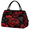 Multicolour 4, variant on Retro Flowers Travel Duffle Bag for Women Men, Waterproof Weekender Carry On Bag, Sport Gym Overnight Tote Hospital Personal Item Bag Red Floral