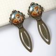 thumbnail image 3 of Fox Vintage Copper-Colored Lace Bookmarks: Stainless Steel Reading Accessories, Ideal Gifts for Book Lovers - Set of 2, 3 of 5