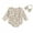 Apricot, variant on Elippeo Baby Girls Floral Baby Girls Romper 3M 6M 9M 12M Autumn Cotton Casual Kids Clothes Long Sleeve Crewneck Princess Jumpsuit with Headband Set