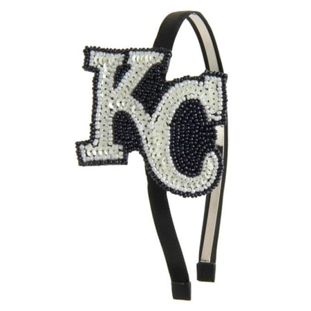 Kansas City Royals Women's Sequin Beaded Horseshoe Headband - No Size