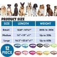 thumbnail image 3 of Collar Martingale Cunno para perros medianos reflectante, 12 unidades, 3 of 7