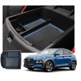 thumbnail image 1 of Customized for 2018 Kona Car Center Console Armrest Box Glove Secondary Storage Console Organizer Insert Tray (Blue), 1 of 5