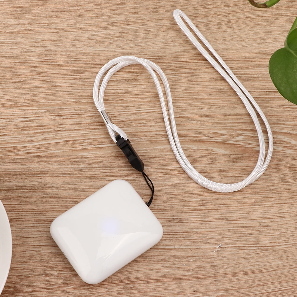 Tebru Portable Air Purifier Necklace Wearable Mini Negative Ion Air