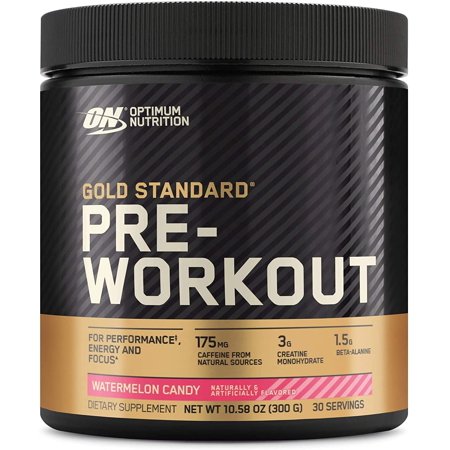 UPC 748927052756 product image for Optimum Nutrition  Gold Standard Pre-Workout  Watermelon Candy  10.58 oz  30 Ser | upcitemdb.com