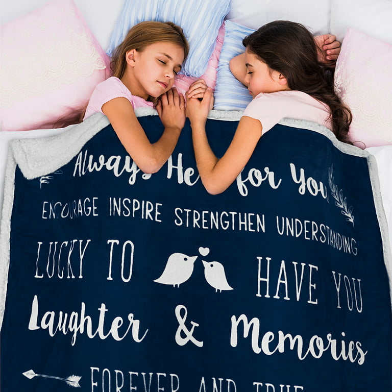 Best Friend Blanket Thoughtful Funny Friends Blanket, Best Friend Birthday  Gifts for Women Female Funny Gifts for Best Friend Soft Fleece Blanket 50  X 60 