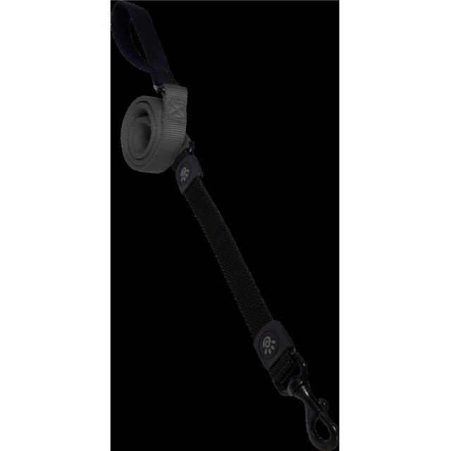 Doco DCB1148-05M 4 ft. Shock Absorbing Bungee Leash, Gray - Medium