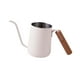 thumbnail image 4 of Cafetera de goteo con hervidor de 250 ml, boquilla de mango de madera anticalor de 4 mm y cuello de cisne Blanco, 4 of 9