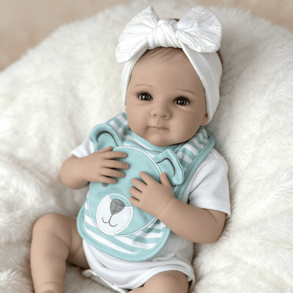 Dayoff Kids Lifelike Reborn Baby Dolls - 19 Inch Realistic Baby Doll (No Accessories) For Kids Age 3+