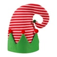 thumbnail image 2 of Christmas Hat Christmas Elf Hat Colorful Funny Hats with Bells Christmas Holiday Party Hats for Adults Unisex Xmas Santa Hats for Christmas Party Kids Teens Adults, 2 of 6