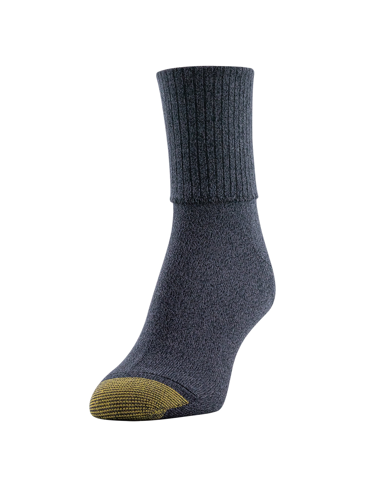 Goldtoe Edition Womens Classic Turn Cuff Socks, 6 Pairs