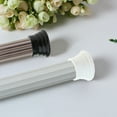 thumbnail image 5 of Curtain Rod End Cap,Straight & Sturdy Drapery Rods Head Draperies Finials 1. Hole for Living Room Bedroom Sliding Door, Pack Of 2PCS White, 5 of 5